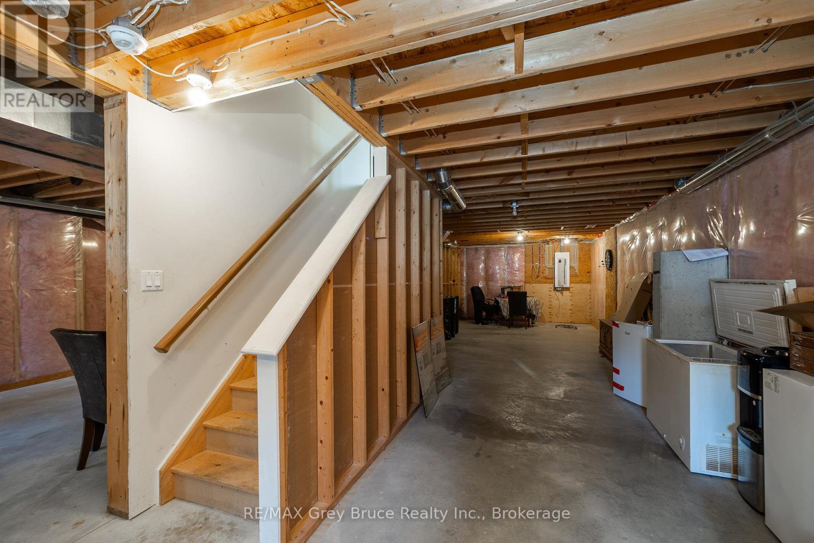 Stairs to main level