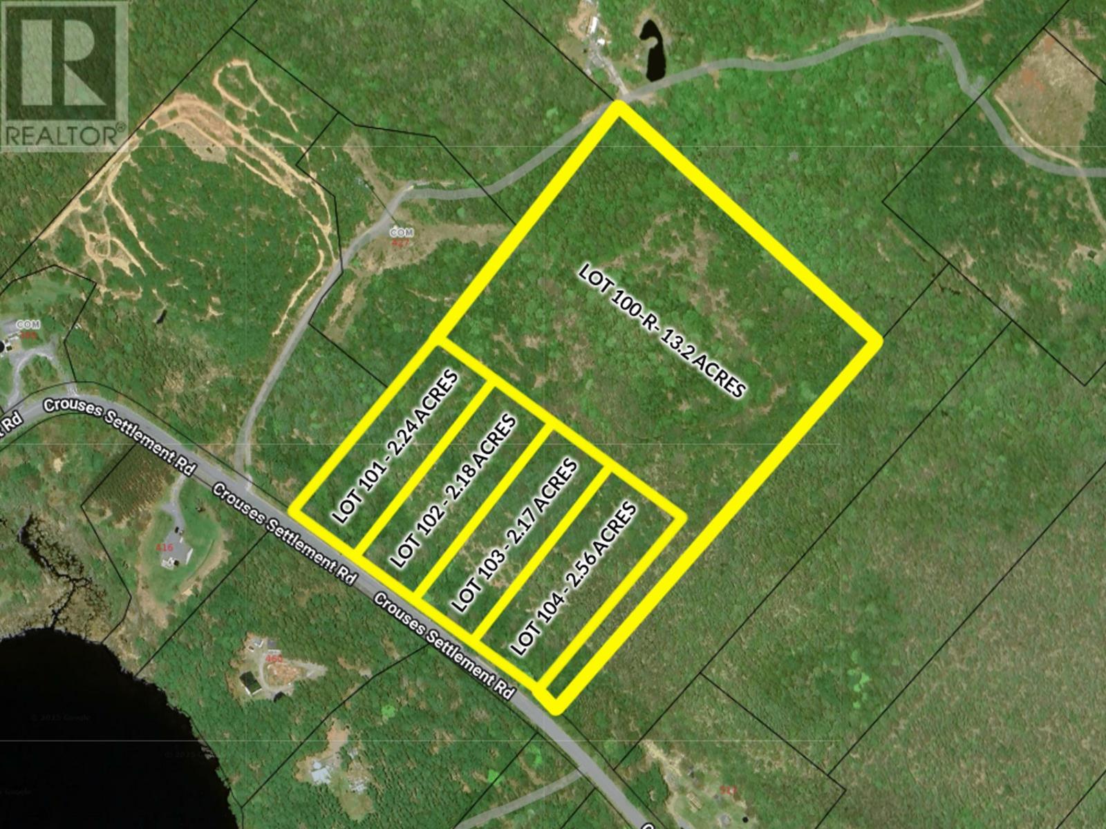 Property 2 of 14 of LOT 100-R CROUSES SETTLEMENT Road