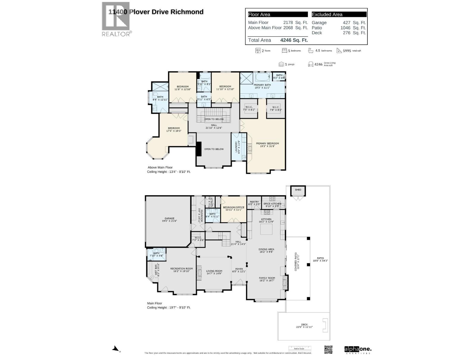 11400 PLOVER Drive, Richmond