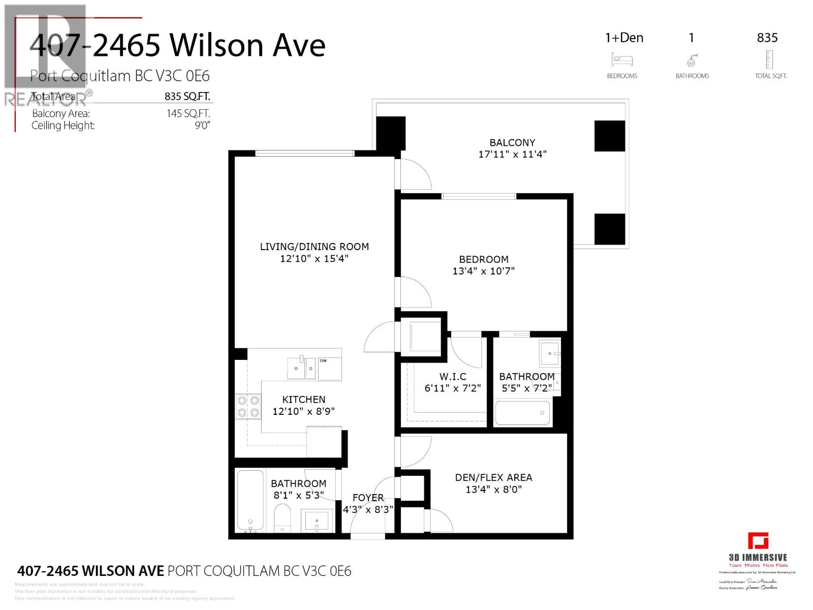 407 2465 WILSON AVENUE, Port Coquitlam
