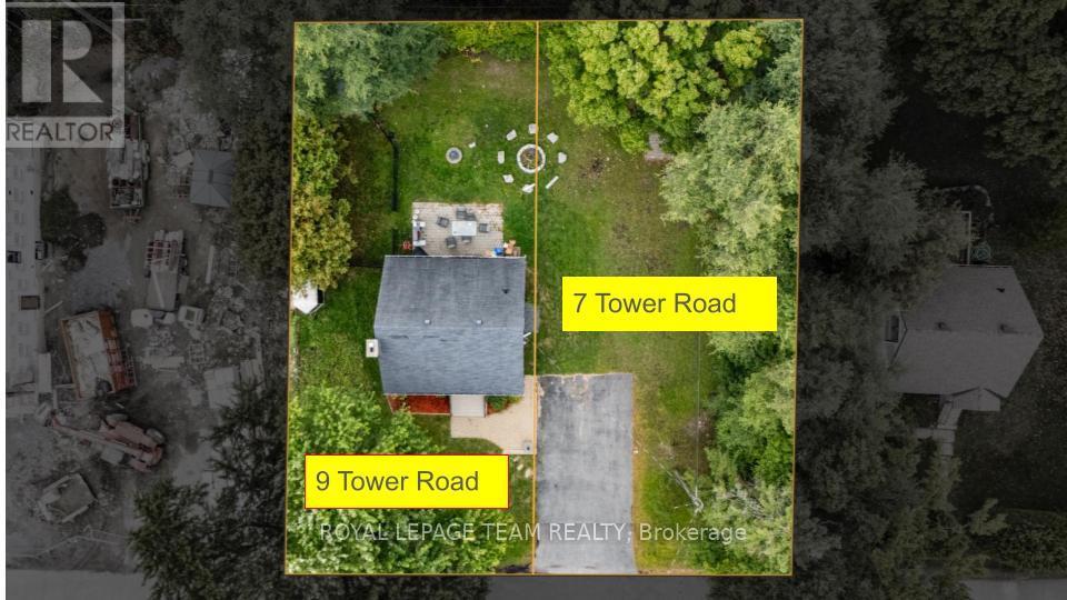 New lot severed is 45'x90'