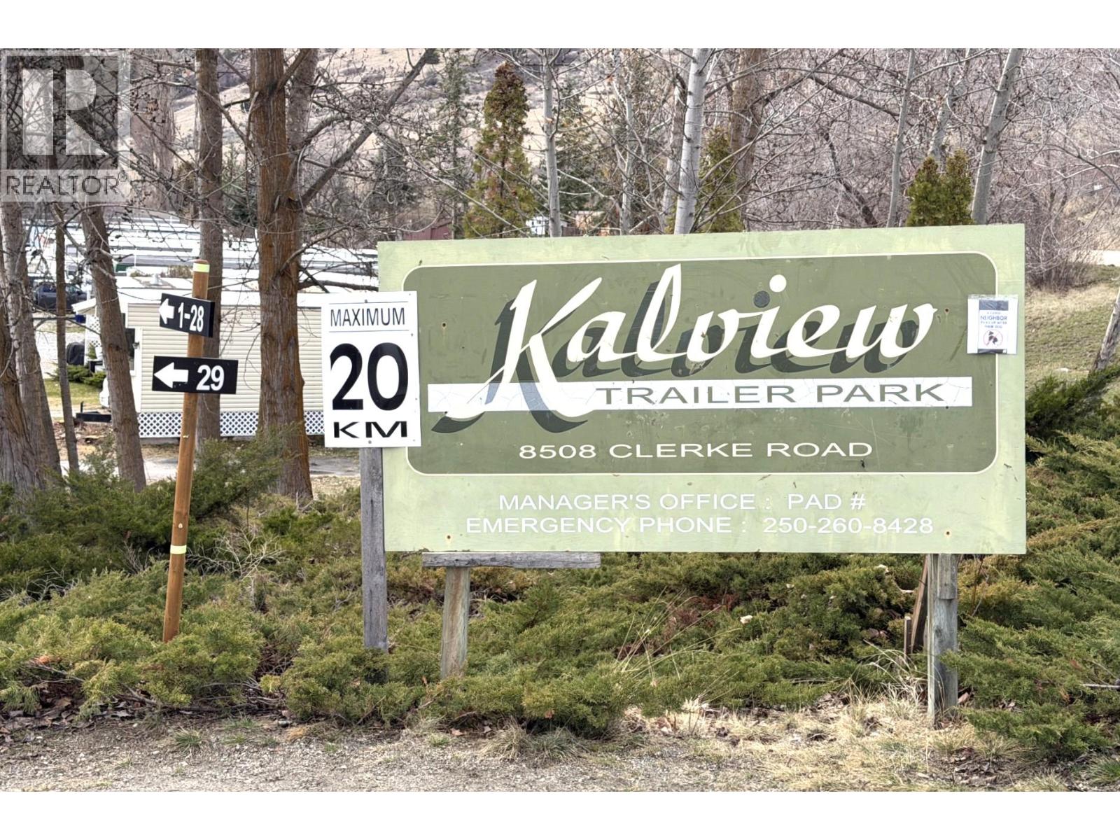 8508 Clerke Road Unit# 23, Coldstream