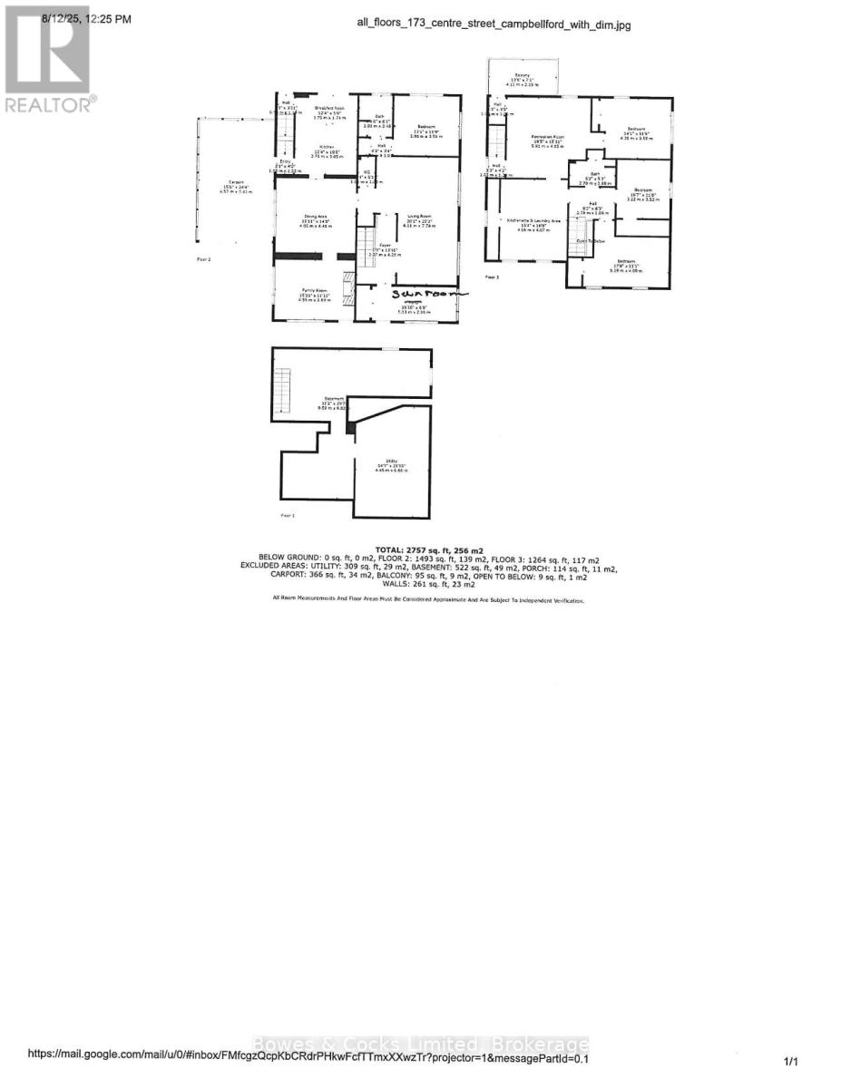 173 CENTRE STREET,Trent Hills (Campbellford),,