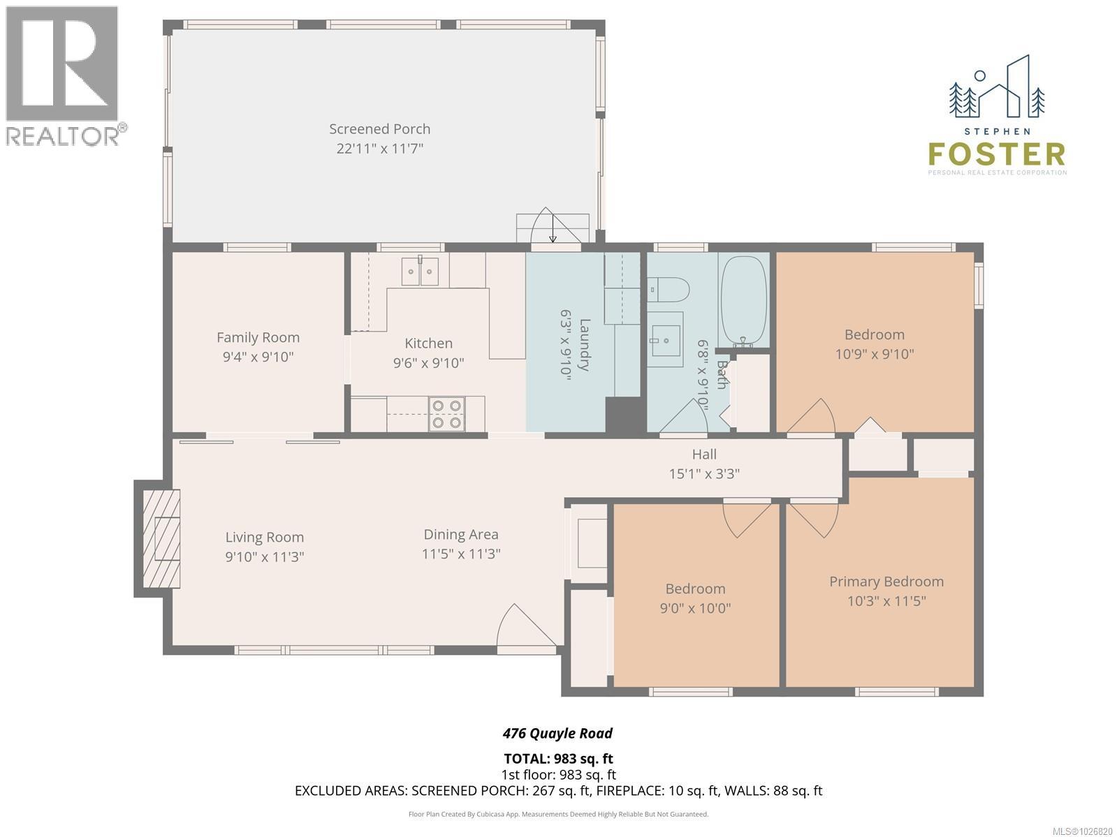  476 Quayle Road, Saanich