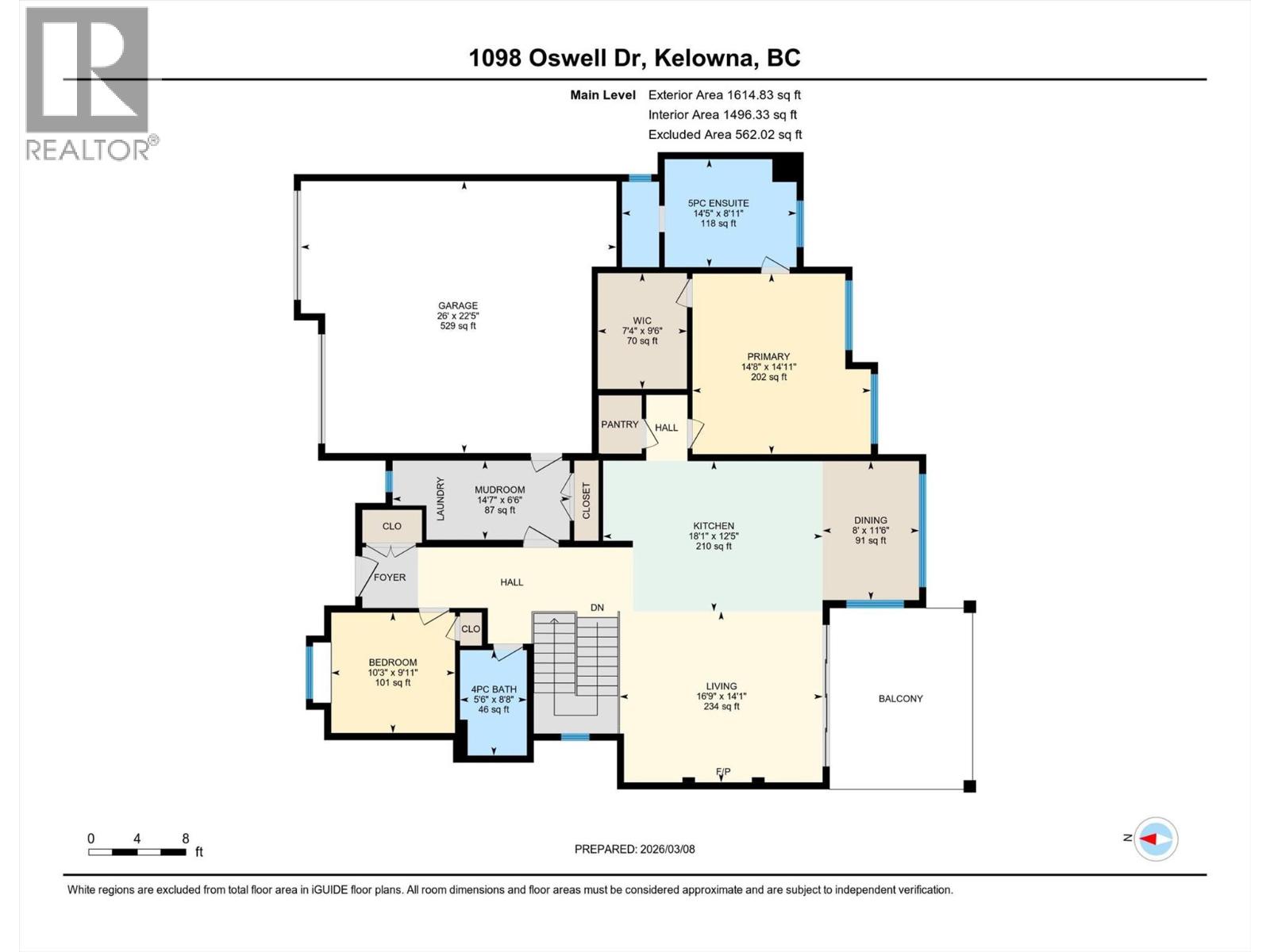  1098 Oswell Drive, Kelowna