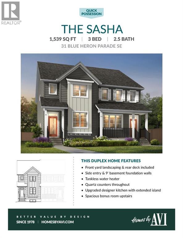 Single Family House for Sale in  Blue Heron Parade SE Rangeview Calgary 