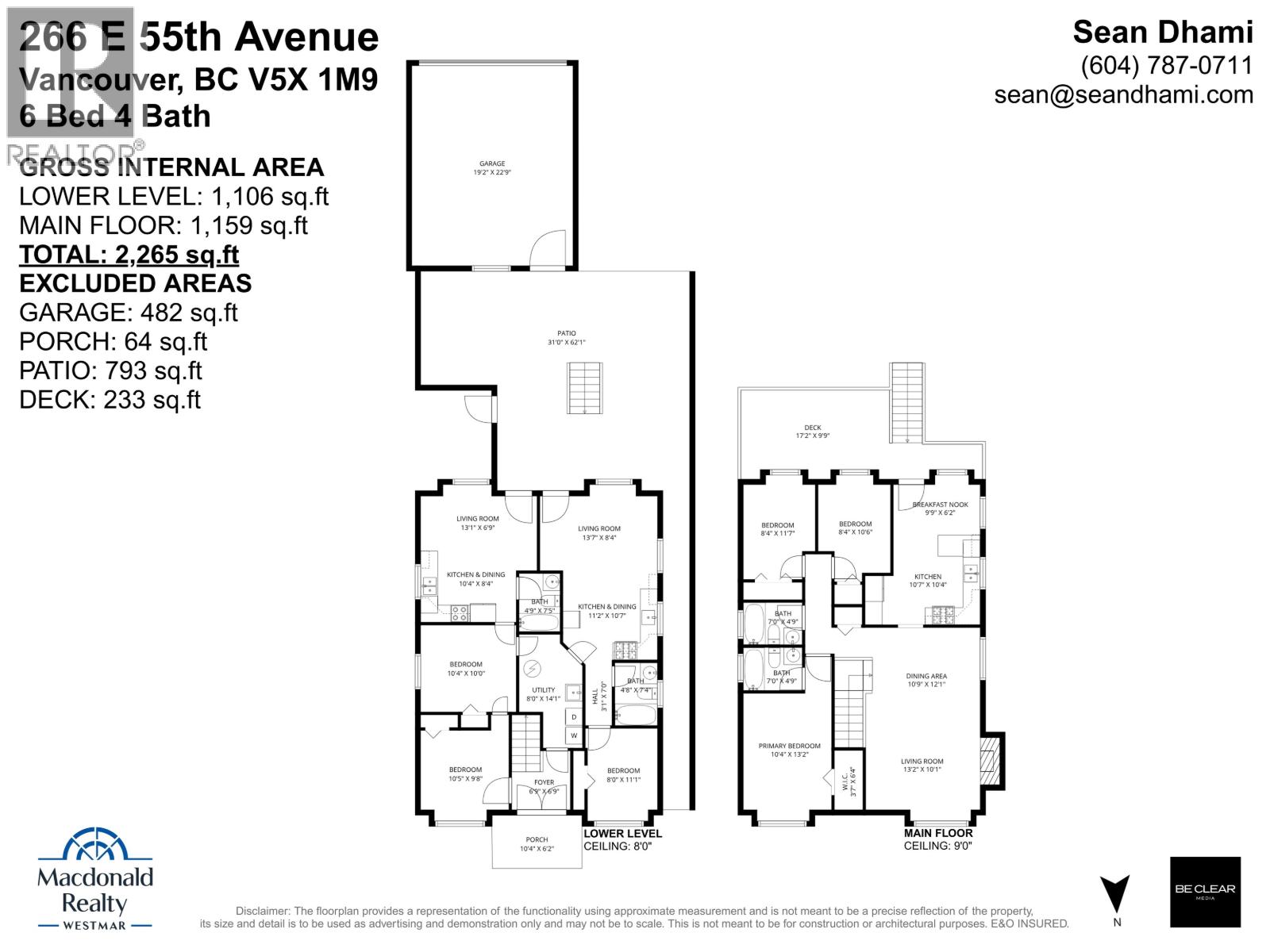 266 E 55TH AVENUE, Vancouver