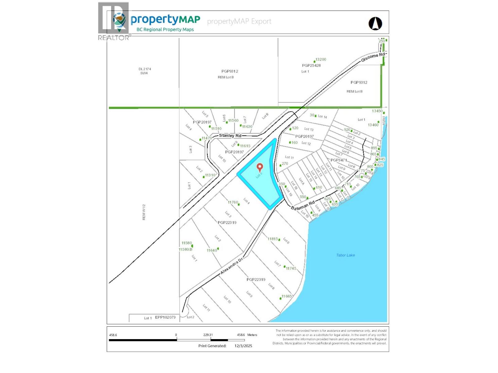 Primary bedroom of LOT 5 BATEMAN ROAD · Prince George, BC