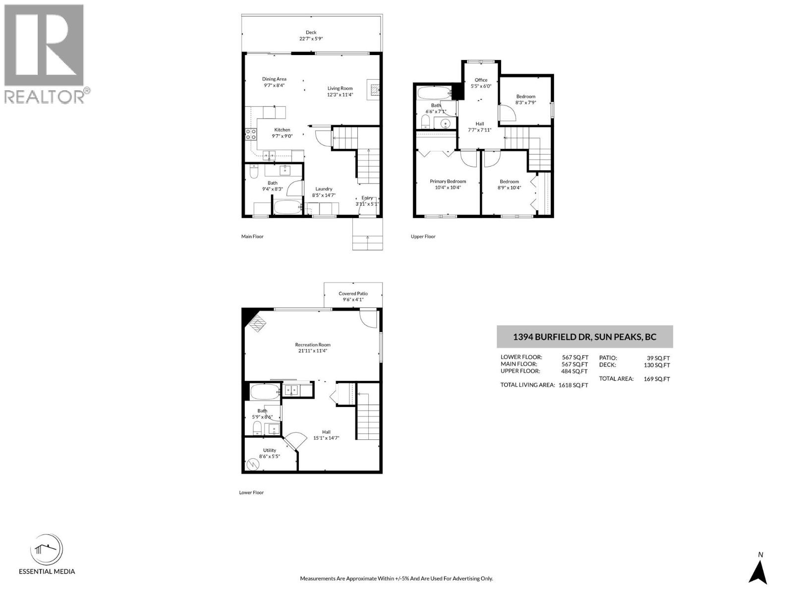 1394 Burfield Drive, Sun Peaks