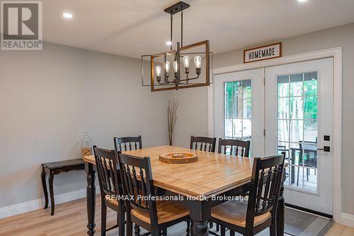 Dining Area leads to Outdoor Dining