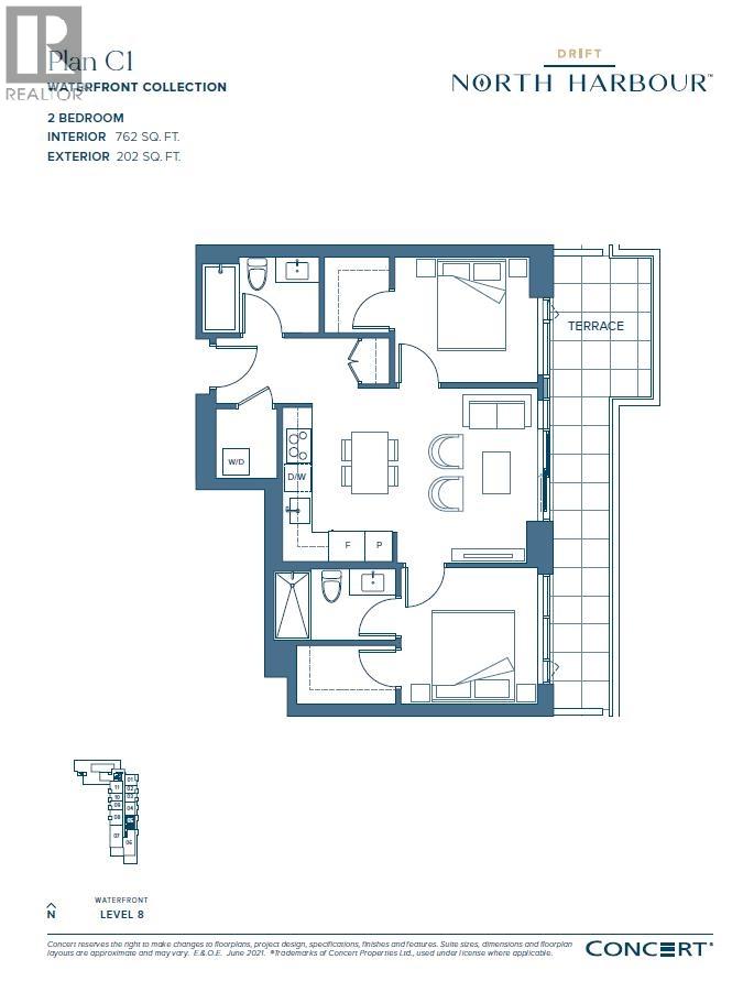 805 755 HARBOURSIDE DRIVE, North Vancouver