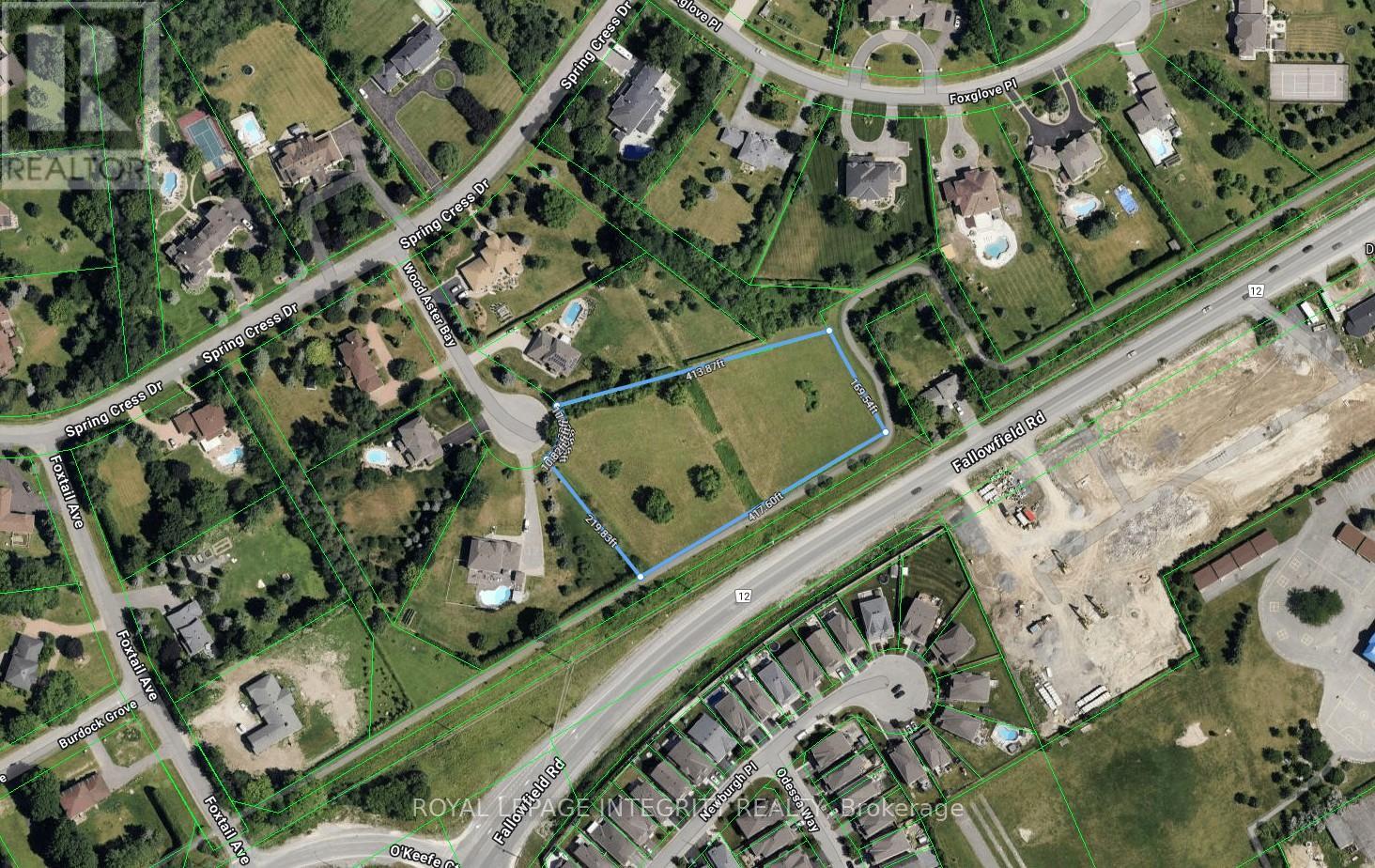 7 Wood Aster Bay Aerial View