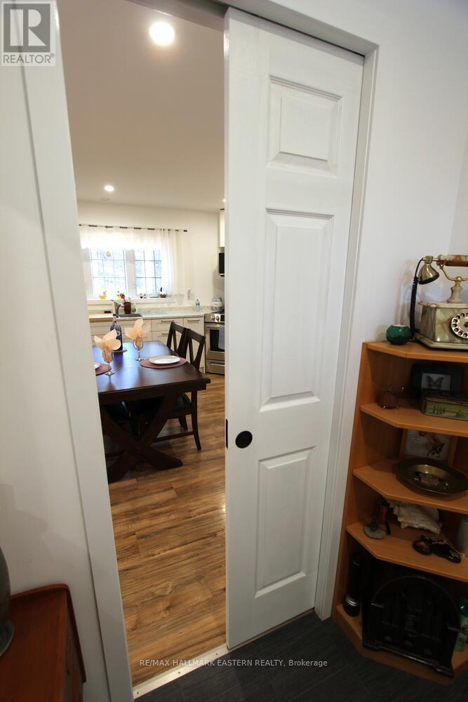 With pocket door