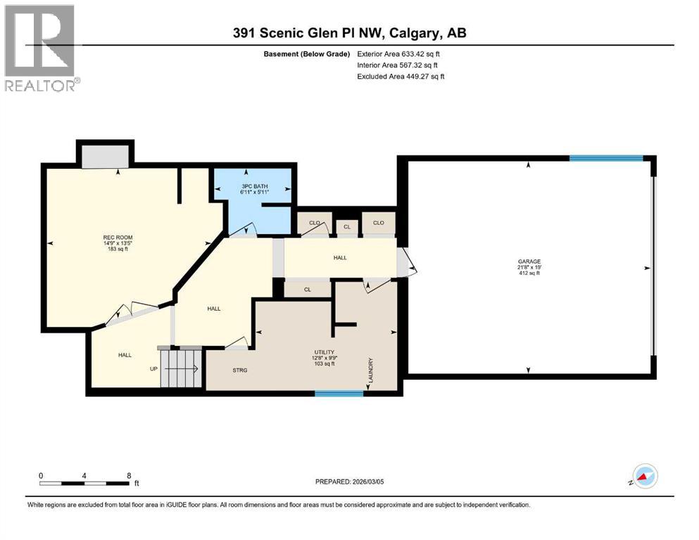 Single Family House for Sale in  Scenic Glen Place NW Scenic Acres Calgary 
