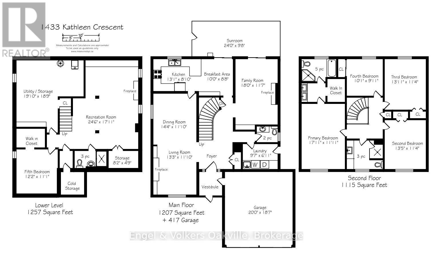 1433 KATHLEEN CRESCENT, Oakville (FA Falgarwood), Ontario