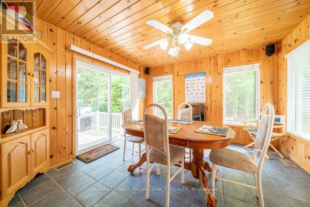 Dining room access to deck