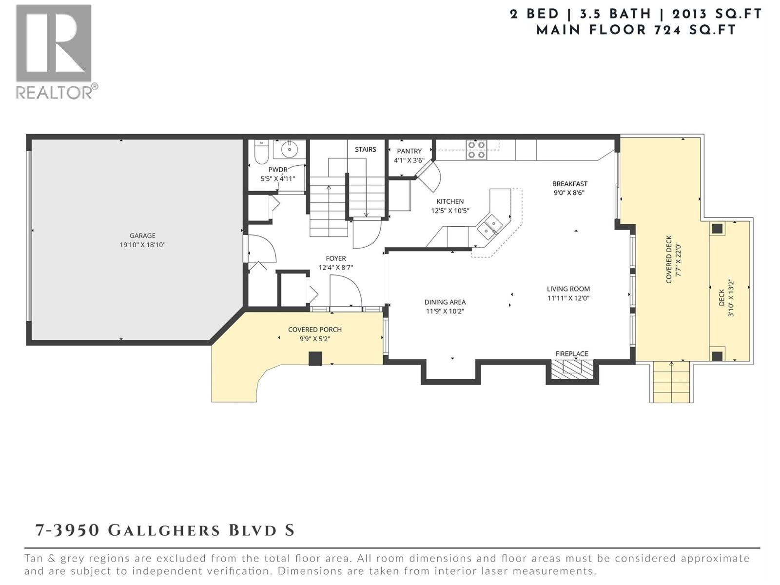 3950 Gallaghers Boulevard S Unit# 7, Kelowna