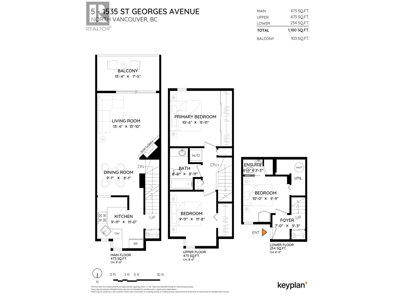 5 1535 ST. GEORGES AVENUE, North Vancouver