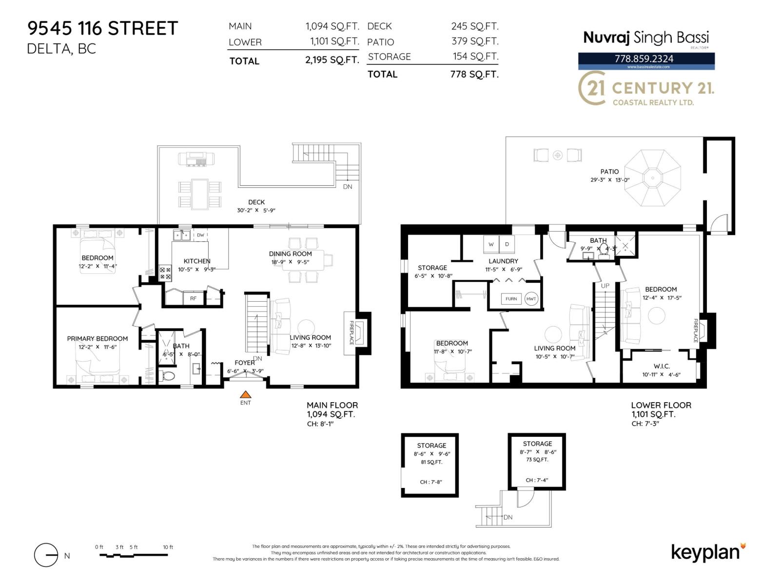 4 Bed, 2 Bath House for Sale in Delta – 9545 116 STREET, Delta – MLS# R3099867 - Image 40