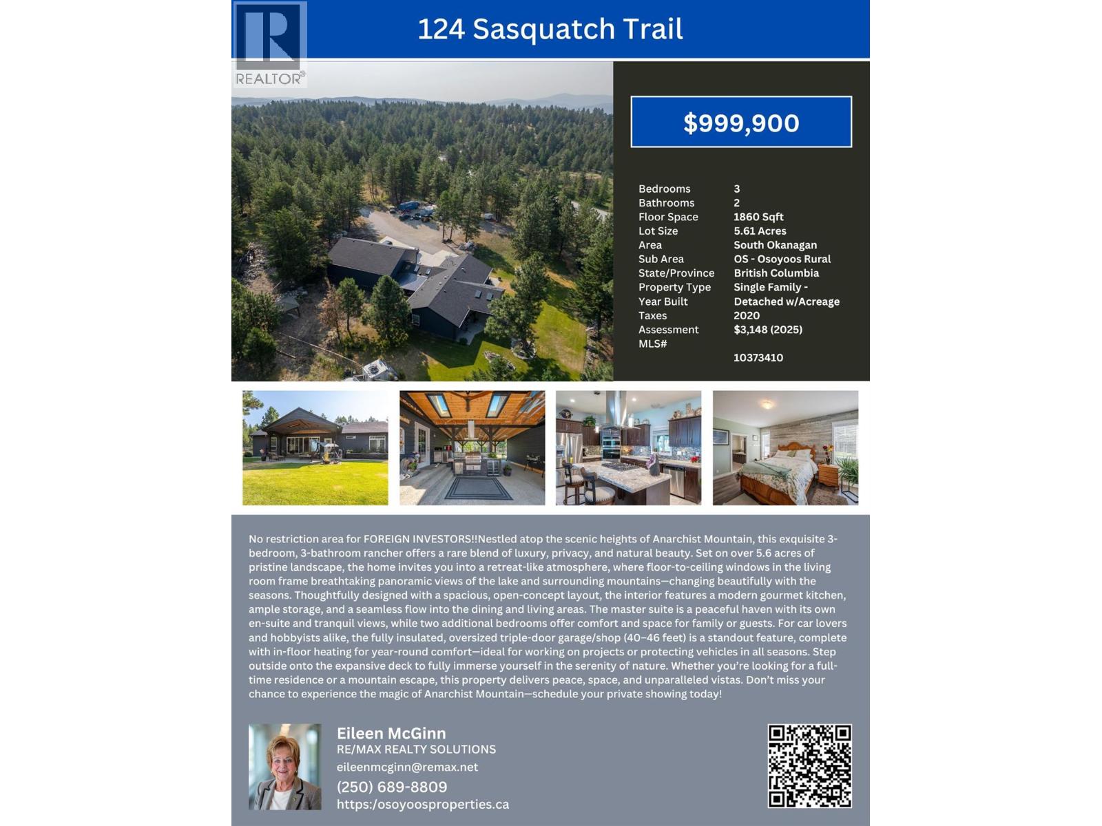 124 Sasquatch Trail, Osoyoos