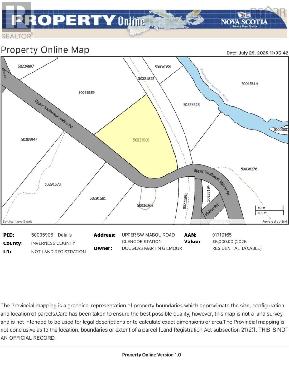 Property 7 of 7 of Upper Southwest Mabou Road