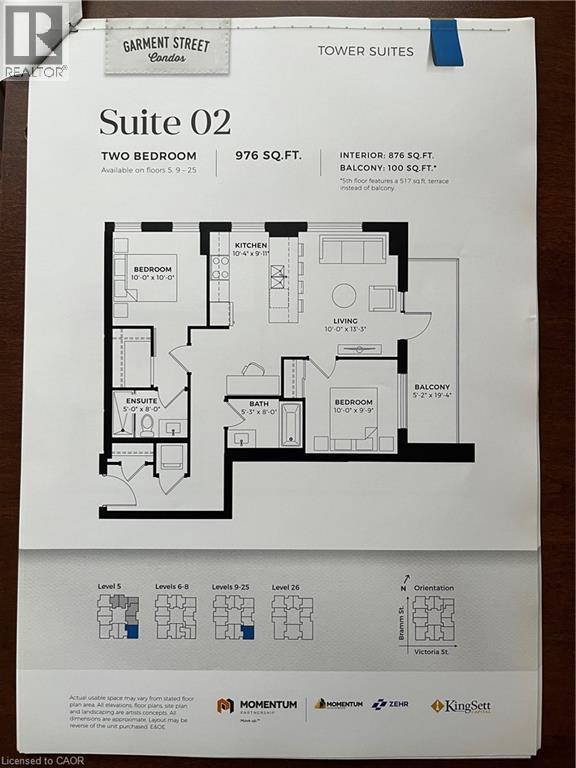 108 GARMENT Street S Unit# 2302, Kitchener, Ontario, N2G0E2 — Photo 37