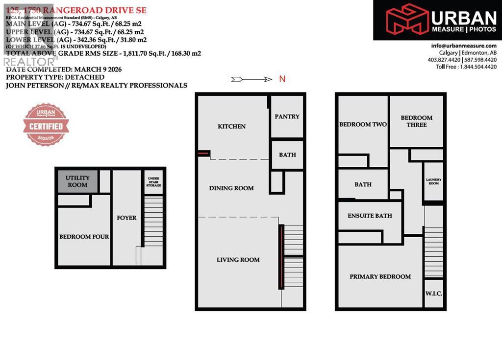 Single Family House for Sale in   Rangeview Drive SE Rangeview Calgary 