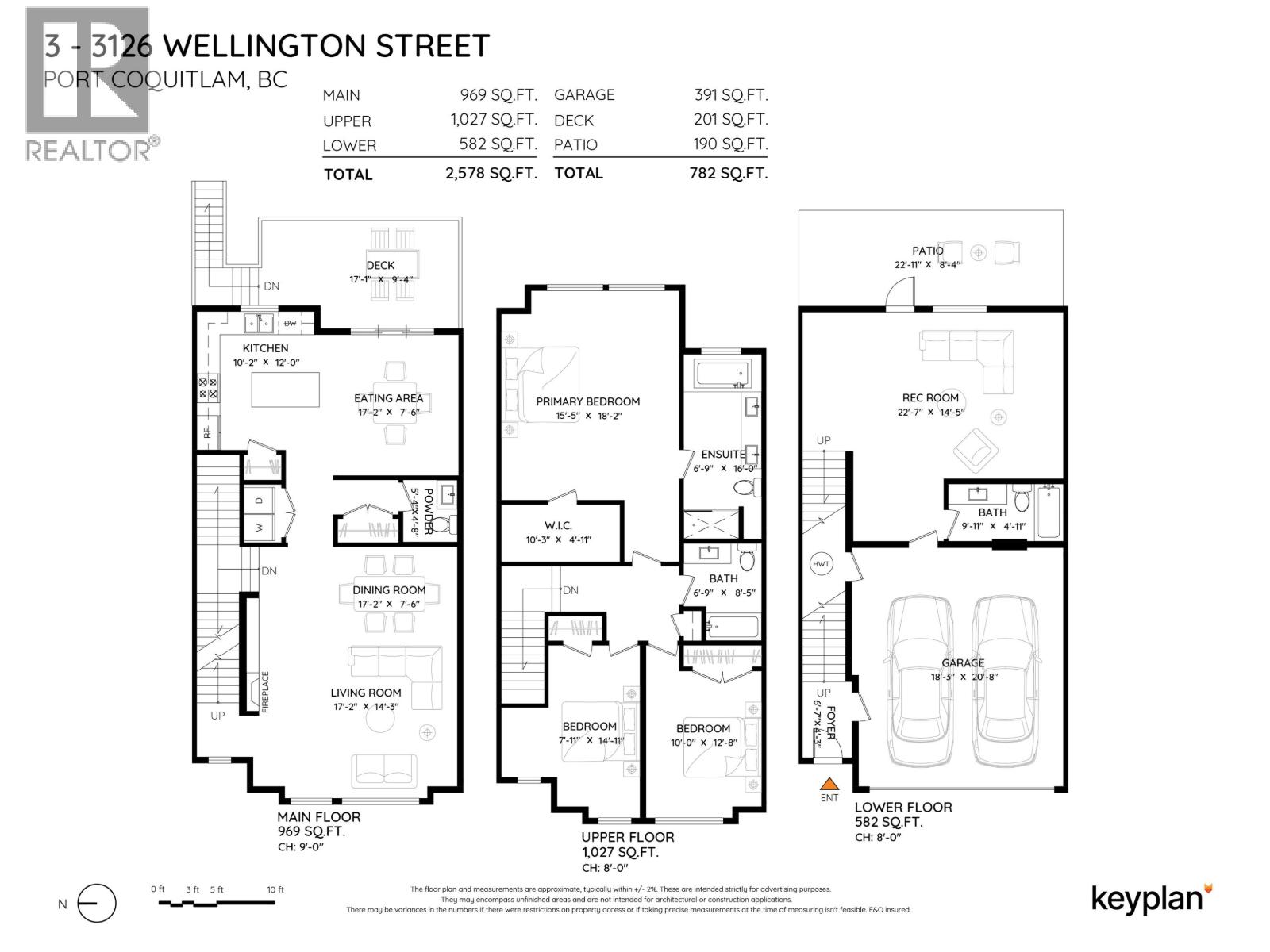 3 3126 WELLINGTON STREET, Port Coquitlam