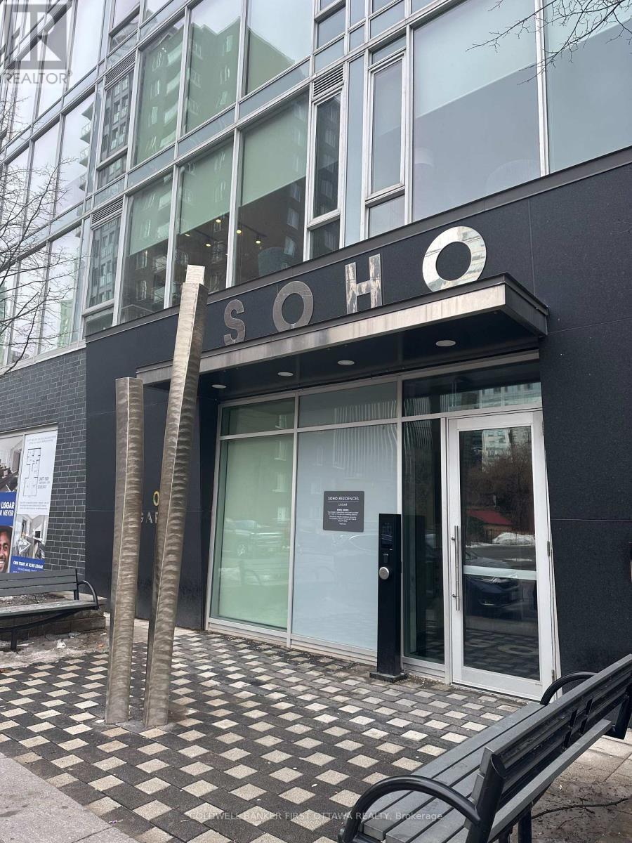 Front entry of Soho Building