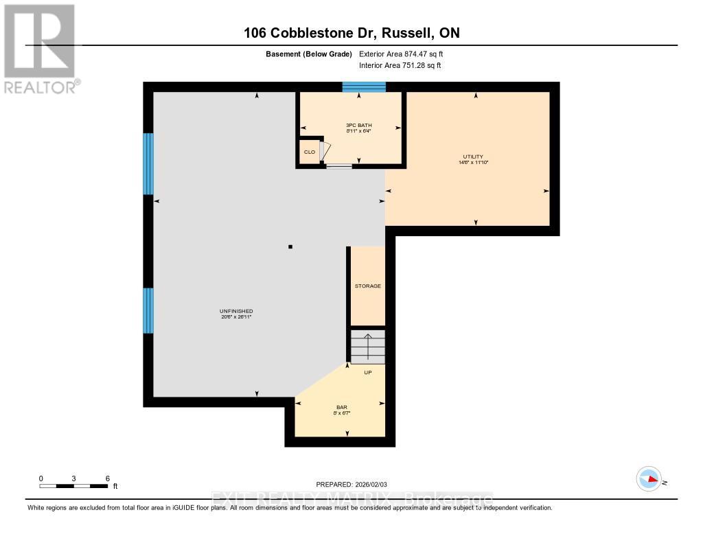 106 COBBLESTONE DRIVE, Russell, Ontario