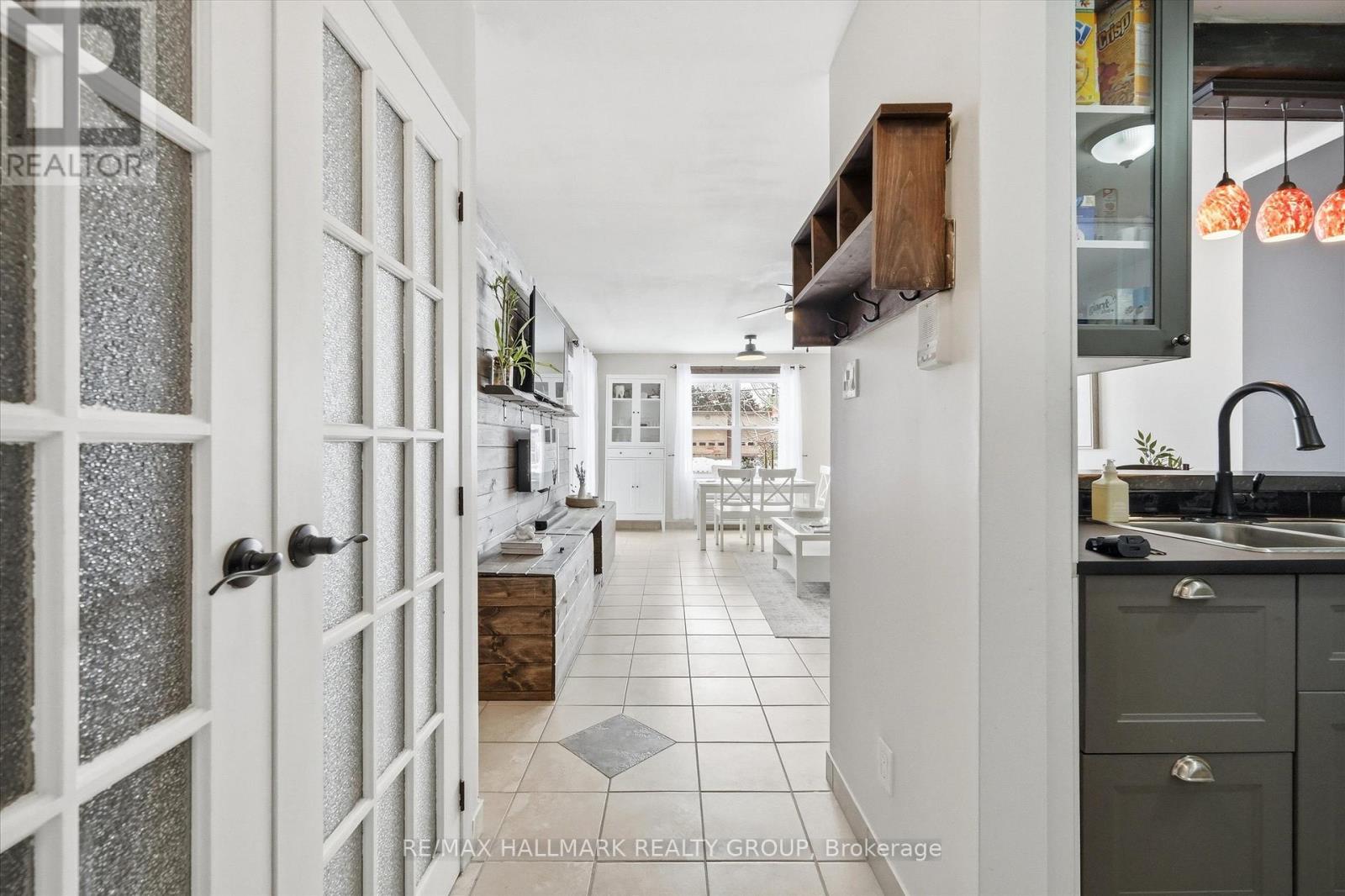 Entrance with large closet