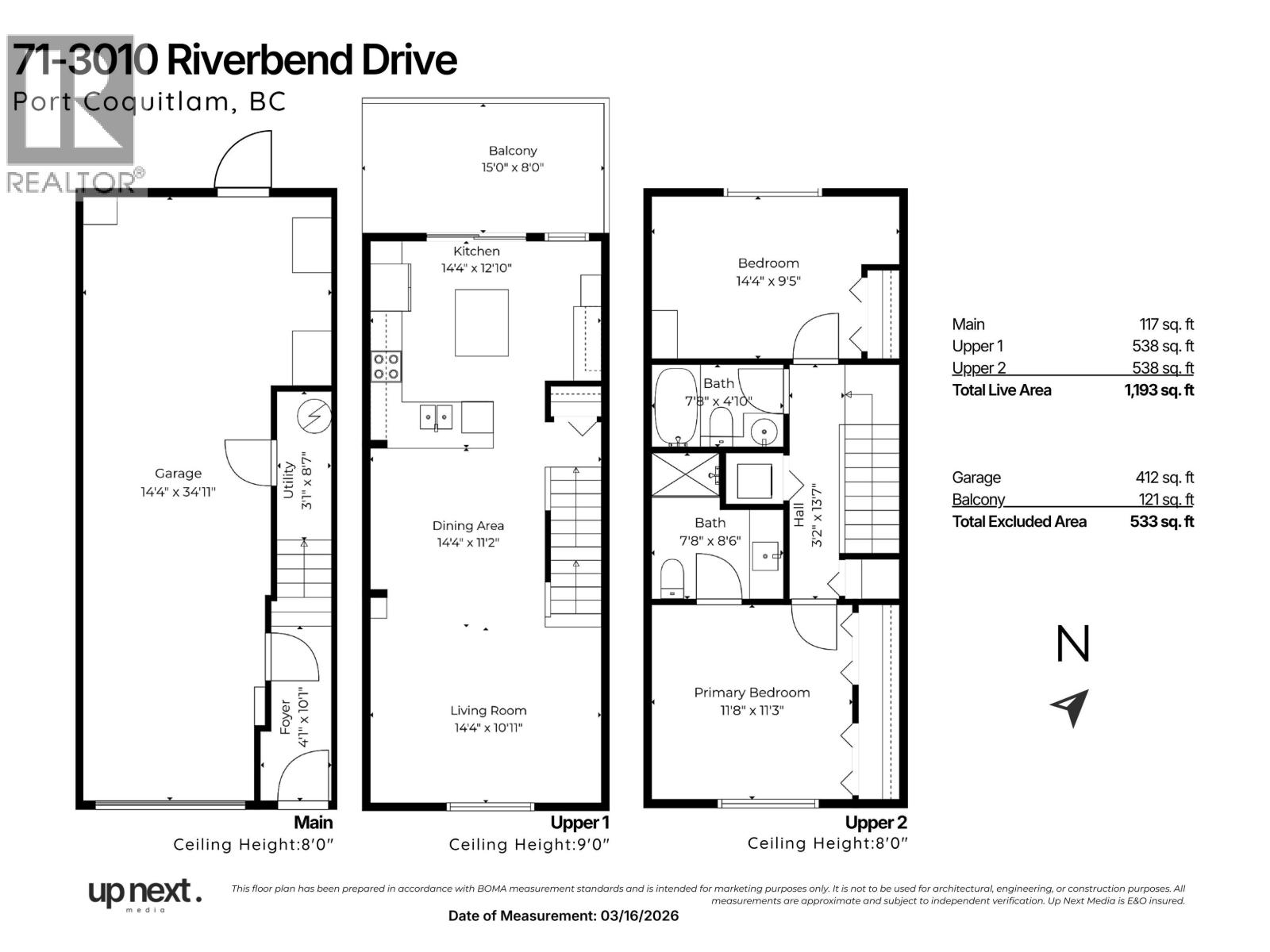 71 3010 RIVERBEND DRIVE, Coquitlam