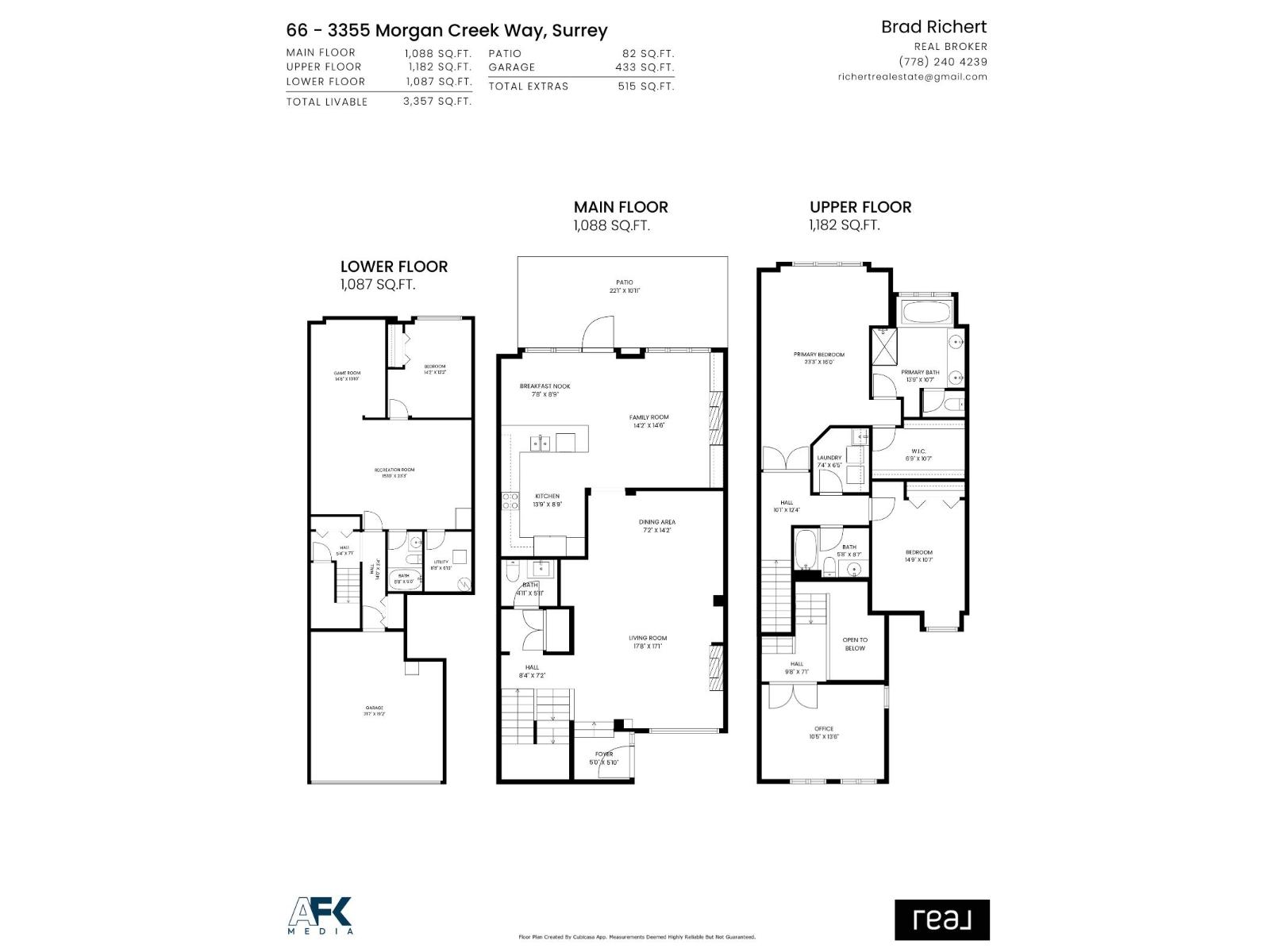 66 3355 MORGAN CREEK WAY, Surrey