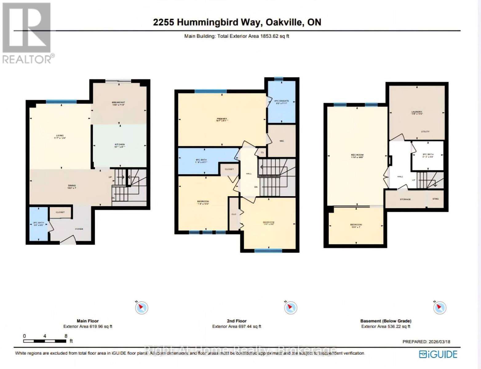 2255 HUMMINGBIRD WAY,Oakville (WT West Oak Trails),,