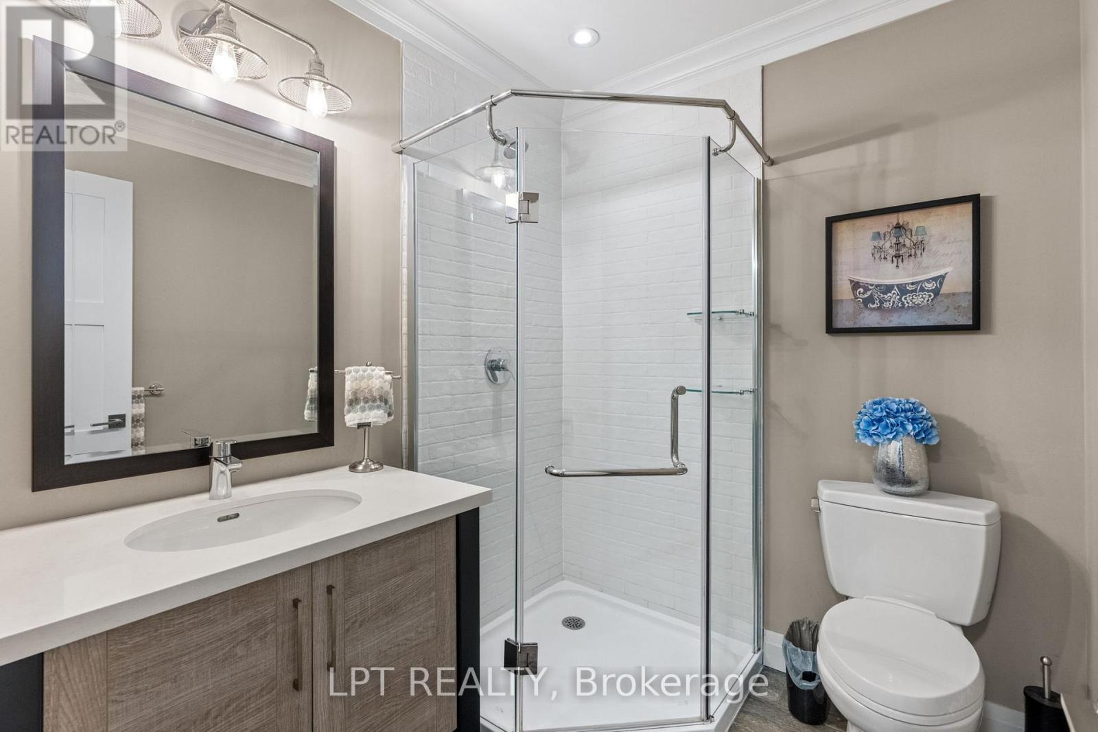 Main 3 piece bathroom.