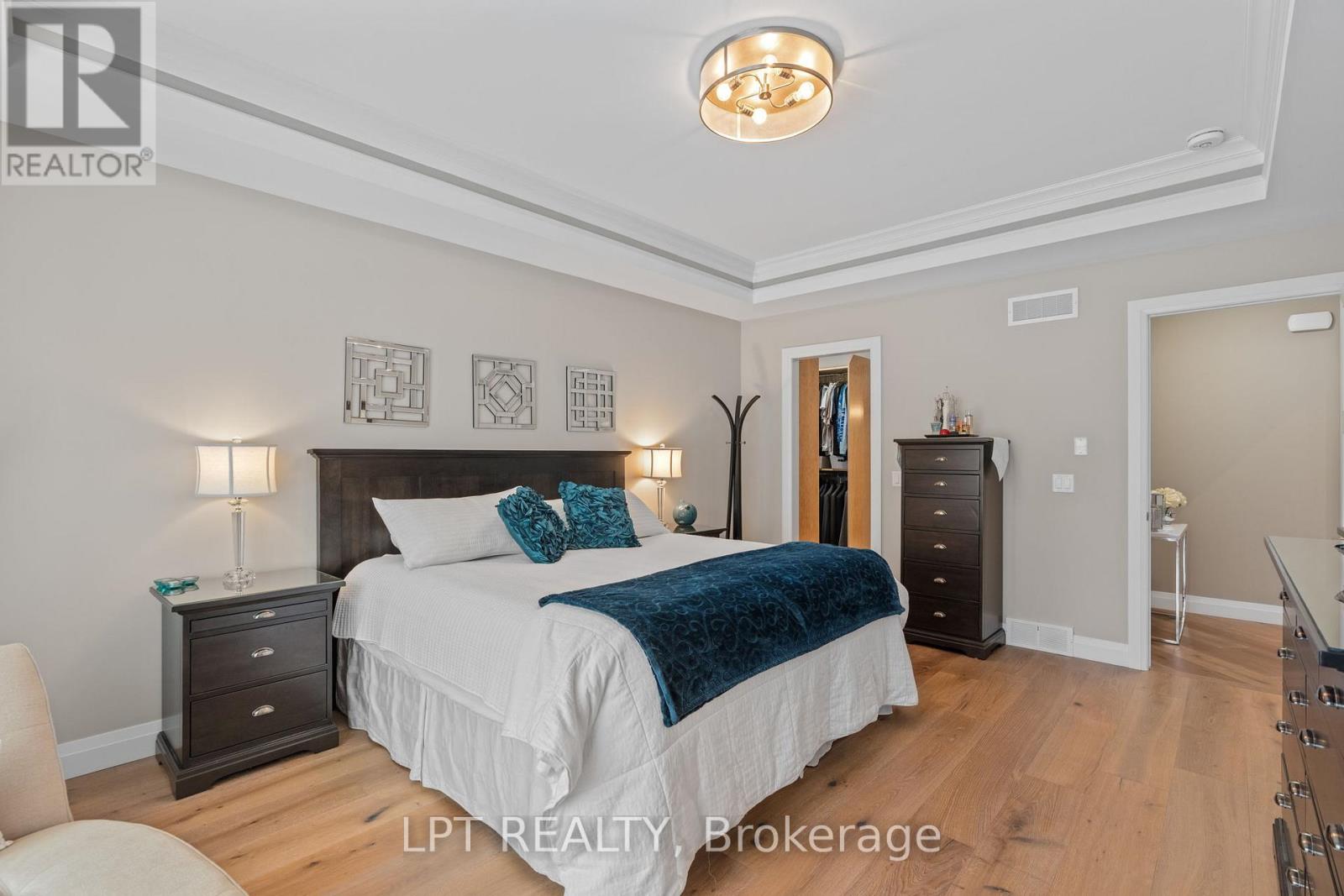 Master has huge walk in closet and 5 piece ensuite