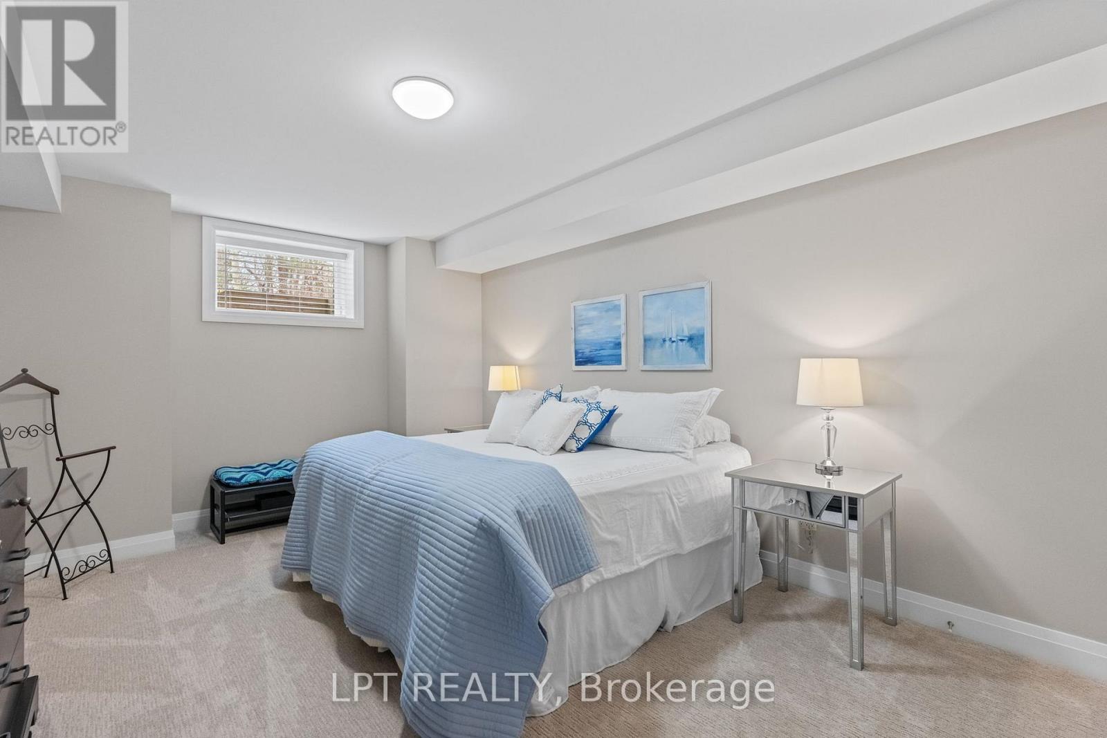 Bedroom 2 on the lower level perfect for guests.