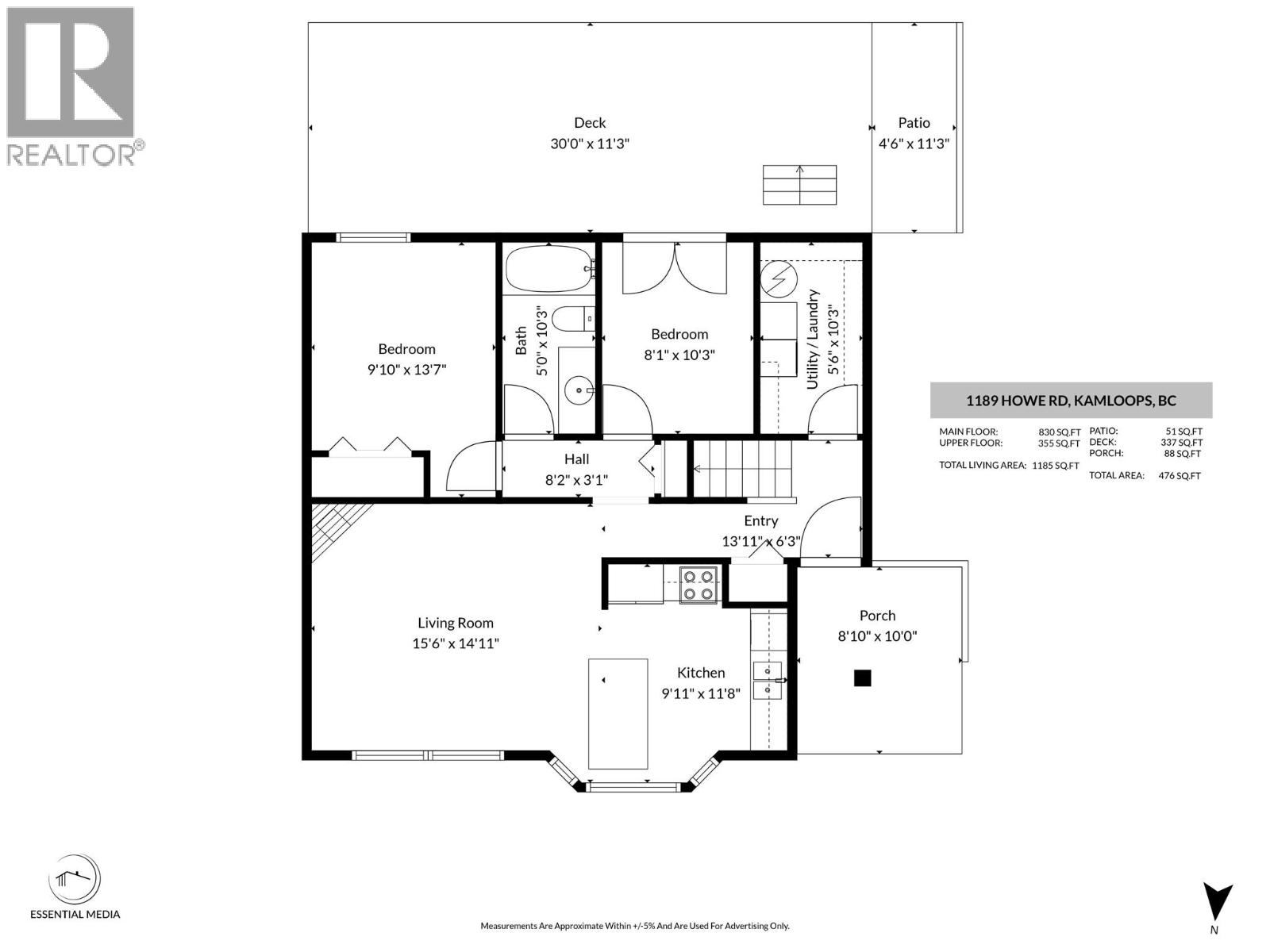 1189 HOWE Road, Kamloops