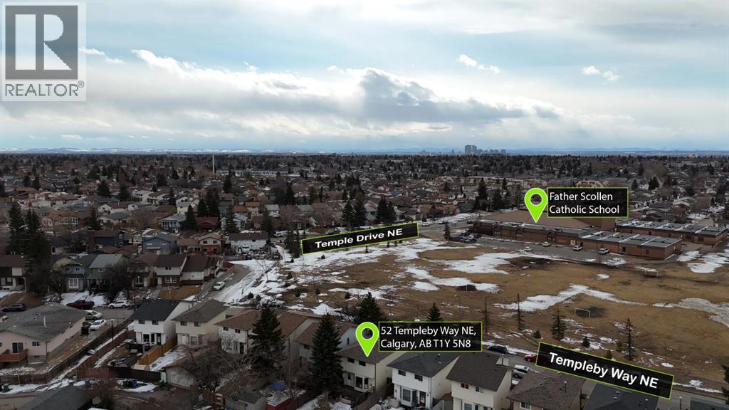 Single Family House for Sale in  Templeby Way NE Temple Calgary 