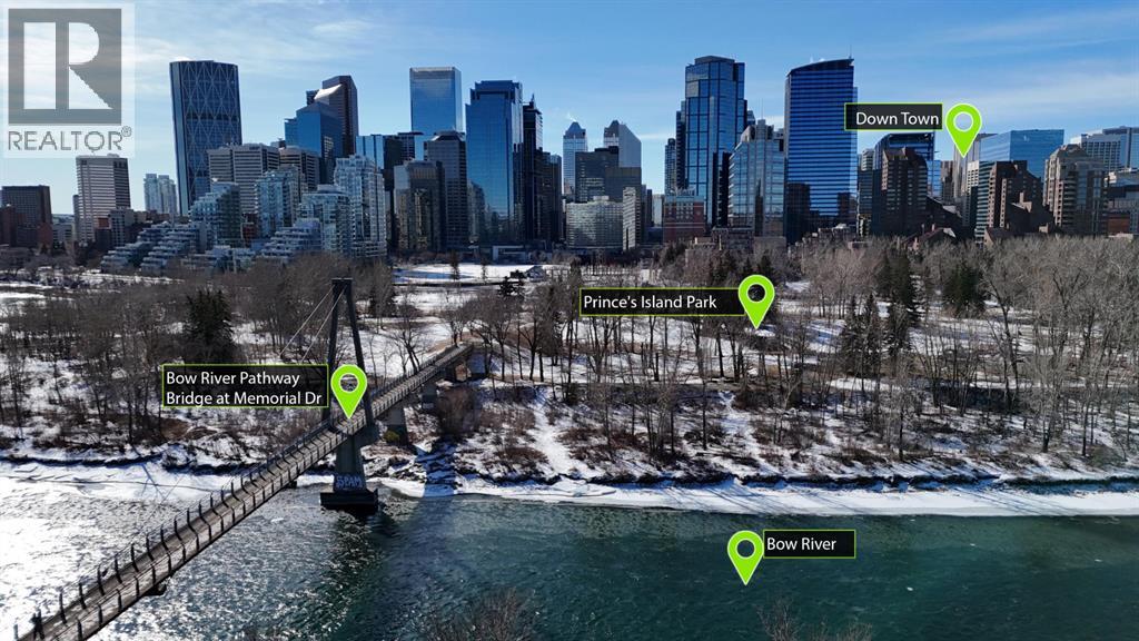 Single Family House for Sale in  Memorial Drive NW Sunnyside Calgary 