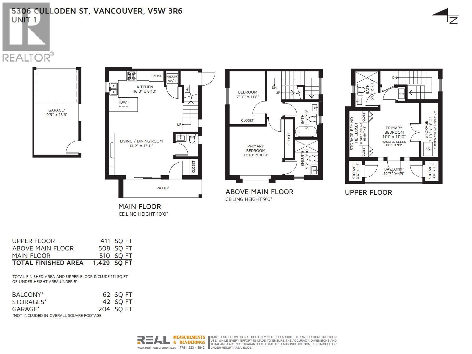 1 5306 CULLODEN STREET, Vancouver