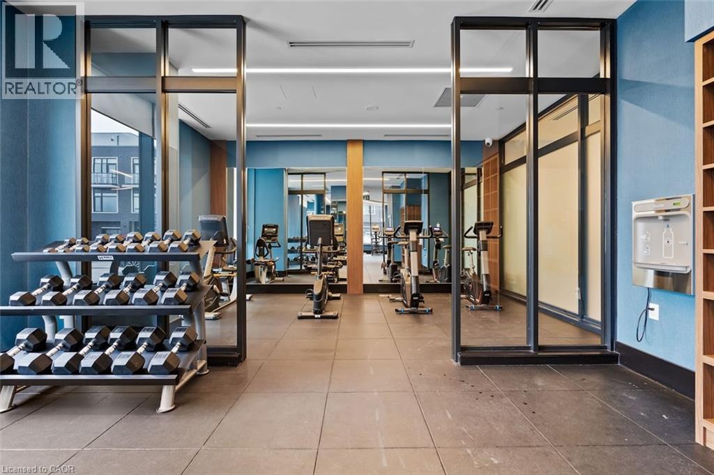 View of workout area