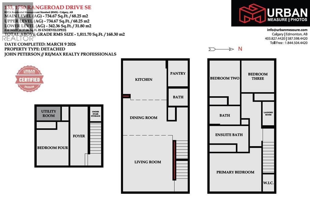 Single Family House for Sale in   Rangeview Drive SE Rangeview Calgary 