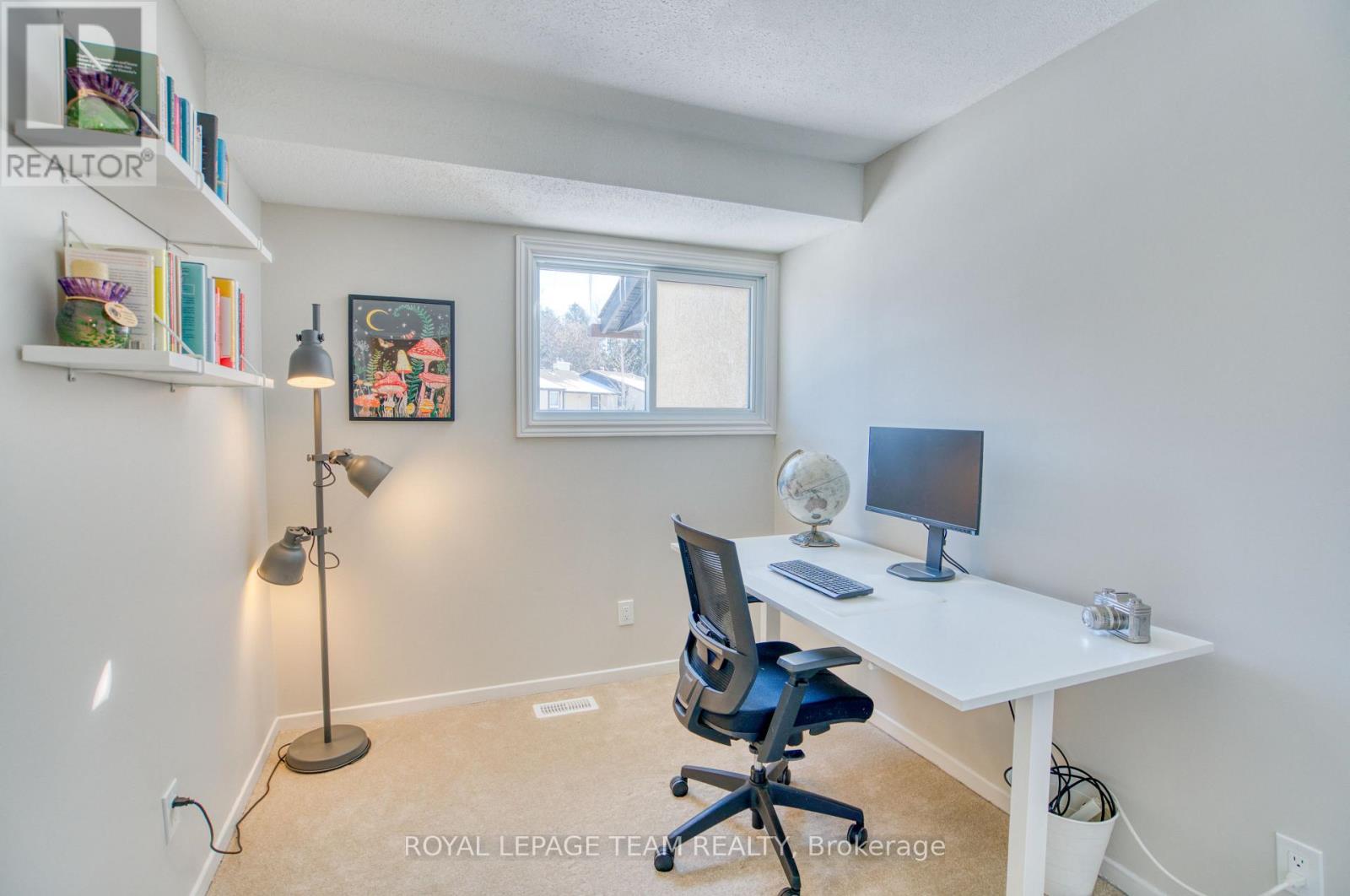 3rd bedroom being used as an office
