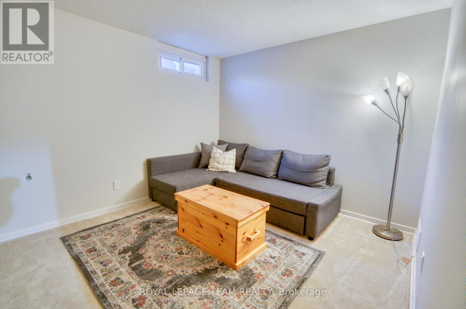 Cozy rec room in lower level!