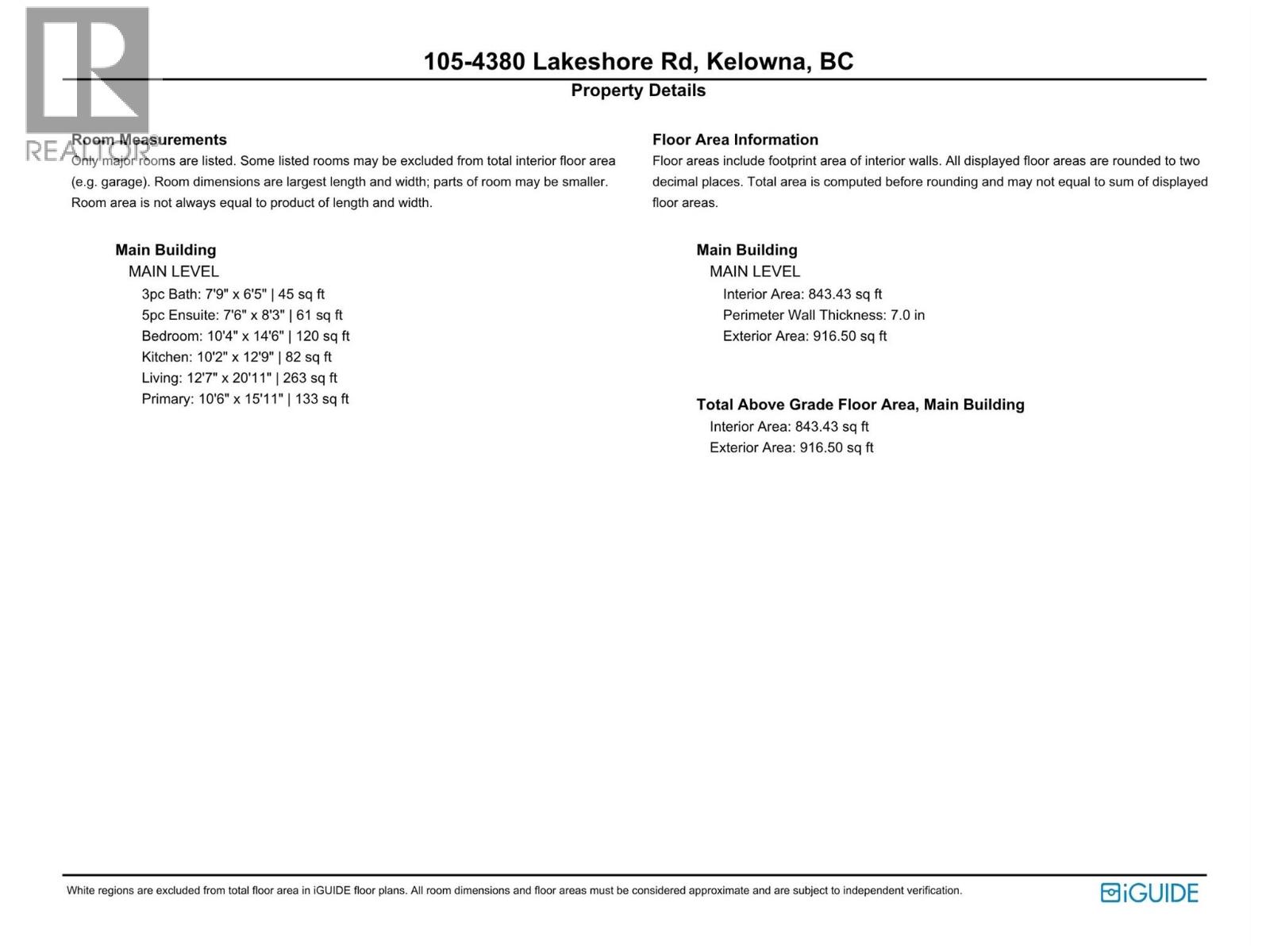 4380 Lakeshore Road Unit# 105, Kelowna