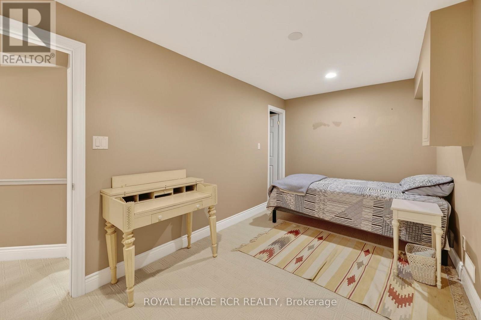 Lower level bedroom