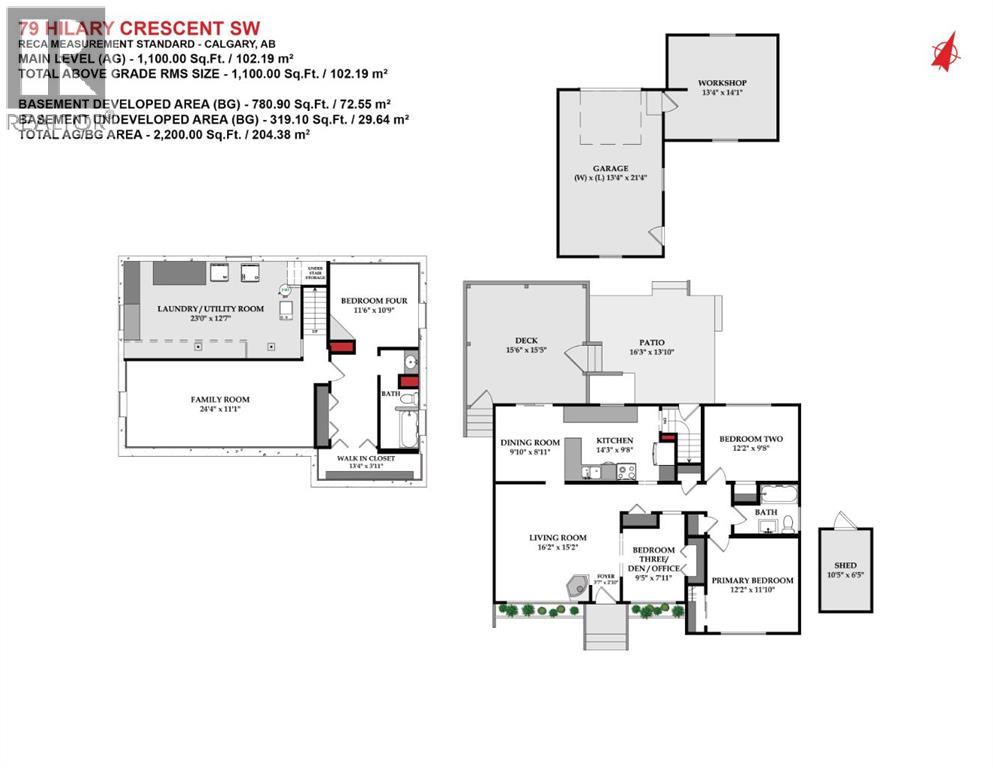 Single Family House Bungalow for Sale in  Hillary Crescent SW Haysboro Calgary 