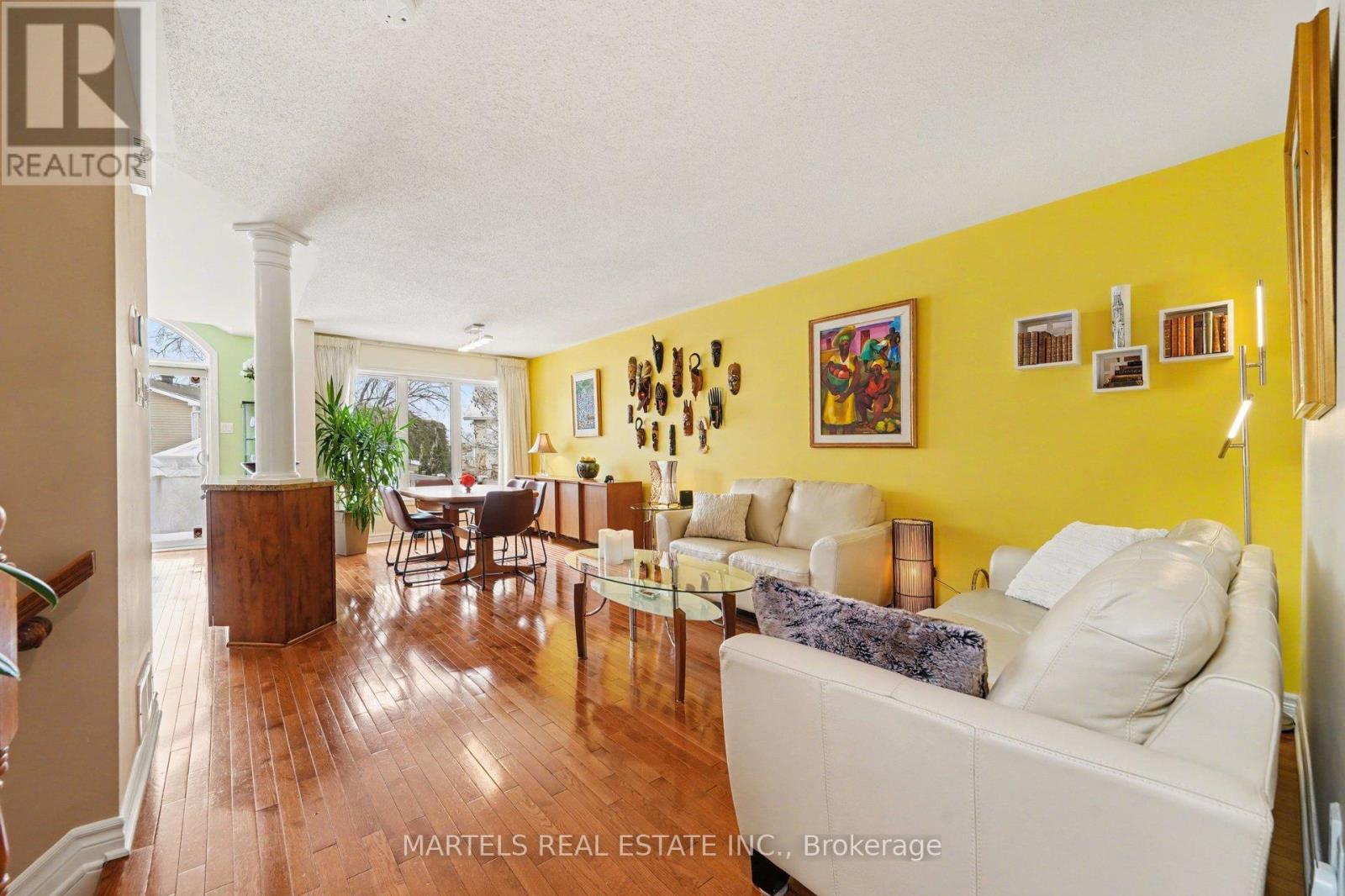 Tasteful open-concept design