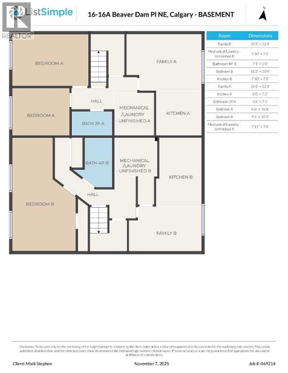 Multi-family House Bi-level for Sale in  Beaver Dam Place NE Thorncliffe Calgary 